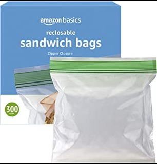 Amazon Basics Sandwich Storage Bags