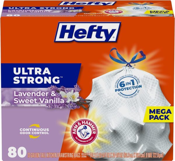 Hefty Ultra Strong Tall Kitchen Trash Bags